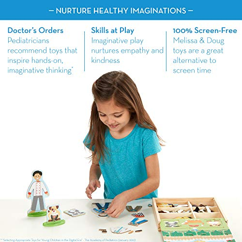Foto 4 pulgar | Muñecas Magnéticas Para Disfraces De Melissa & Doug Occupations - Venta Internacional.