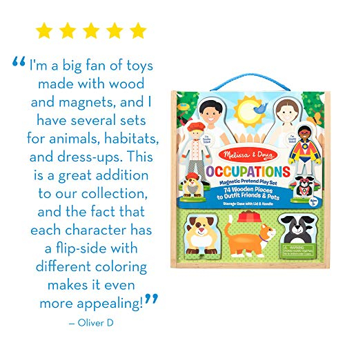 Foto 5 | Muñecas Magnéticas Para Disfraces De Melissa & Doug Occupations - Venta Internacional.