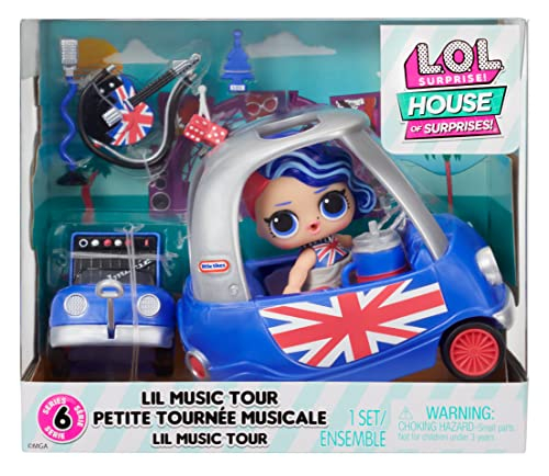 Foto 6 pulgar | Playset L.o.l. ¡sorpresa! Dios Mío, House Of Surprises Lil Music To - Venta Internacional.