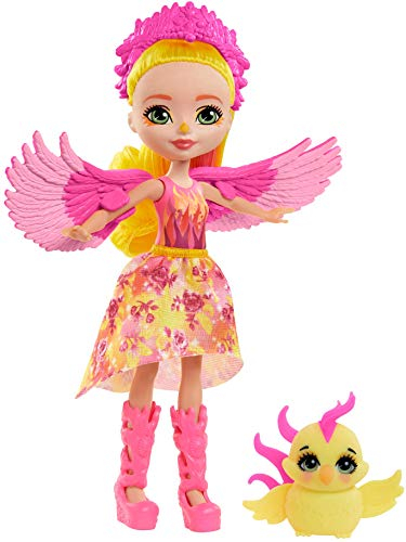 Muñeca Enchantimals Falon Phoenix Con Sunrise Friend Mattel - Venta Internacional