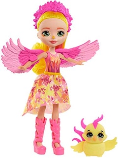 Foto 1 | Muñeca Enchantimals Falon Phoenix Con Sunrise Friend Mattel - Venta Internacional
