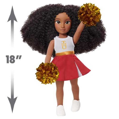 Foto 4 pulgar | Muñeca Hbcyou Tuskegee Cheer Captain Alyssa De 18 Pulgadas Con Accesorio - Venta Internacional.