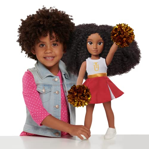 Foto 5 pulgar | Muñeca Hbcyou Tuskegee Cheer Captain Alyssa De 18 Pulgadas Con Accesorio - Venta Internacional.