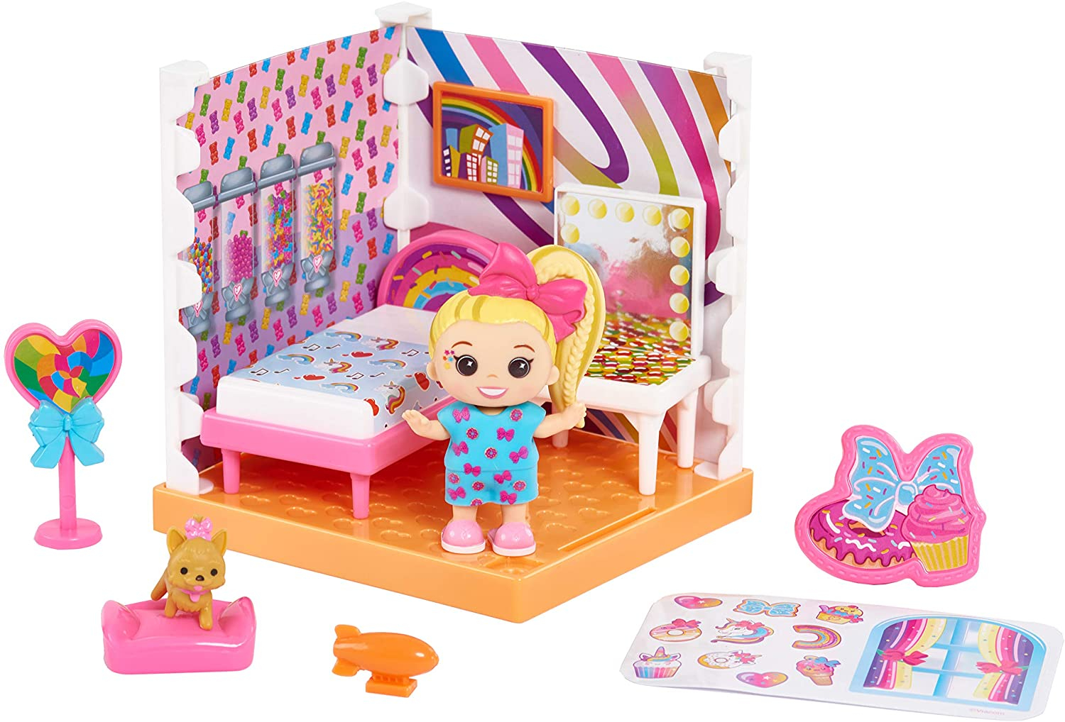 Foto 6 pulgar | Miniset Just Play Jojo Siwa Jojo's World Bedroom - Venta Internacional.