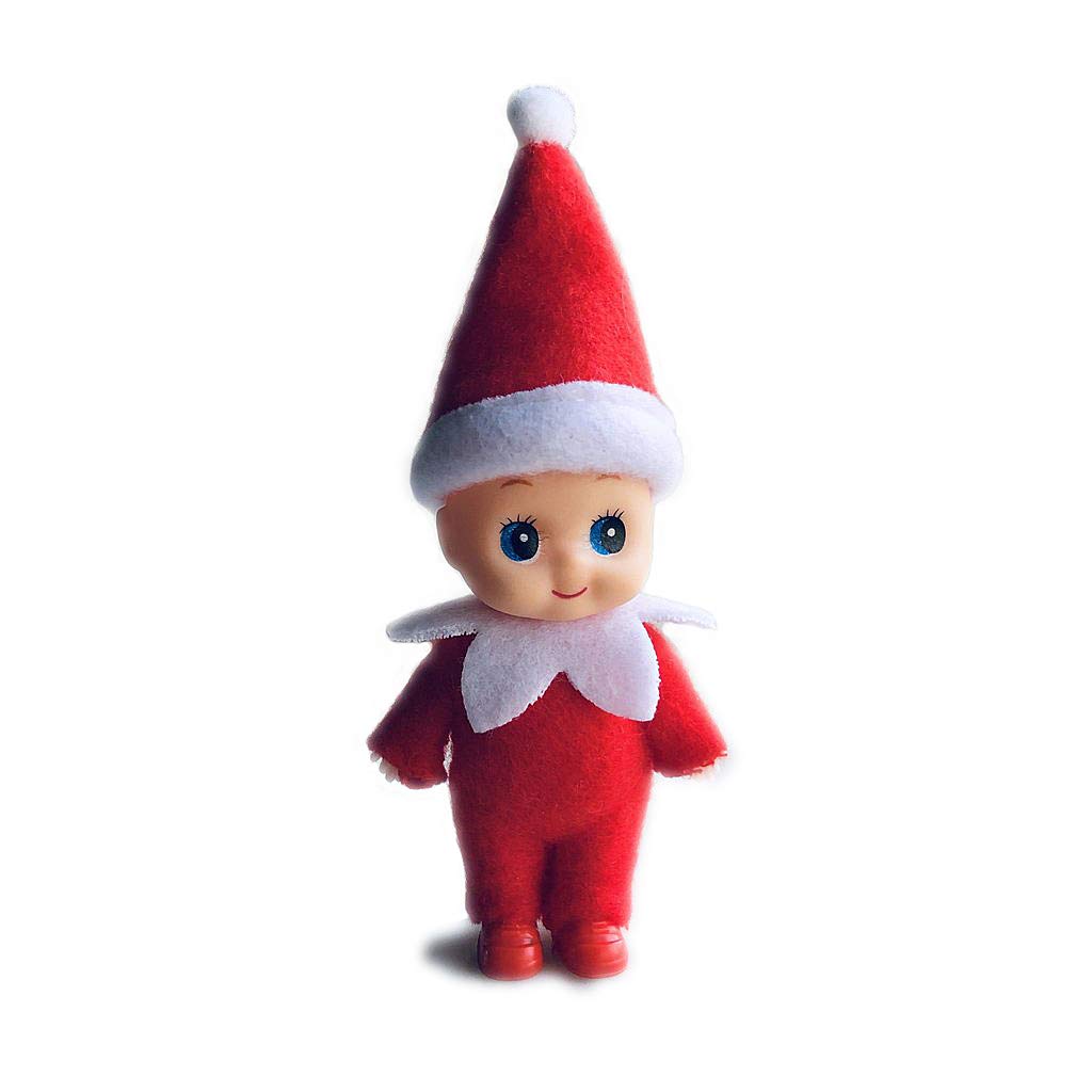 Muñeco Elfo Navideño Adorno Wuleeuper Tiny Baby Red - Venta Internacional.