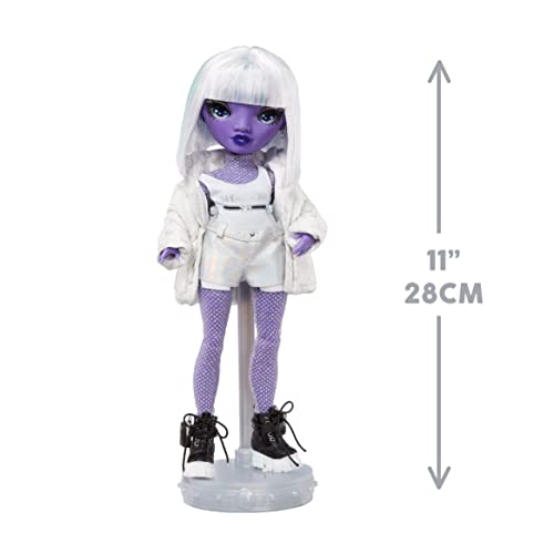 Foto 4 pulgar | Muñeca Moderna Rainbow High Shadow High Dia Mante Purple - Venta Internacional.