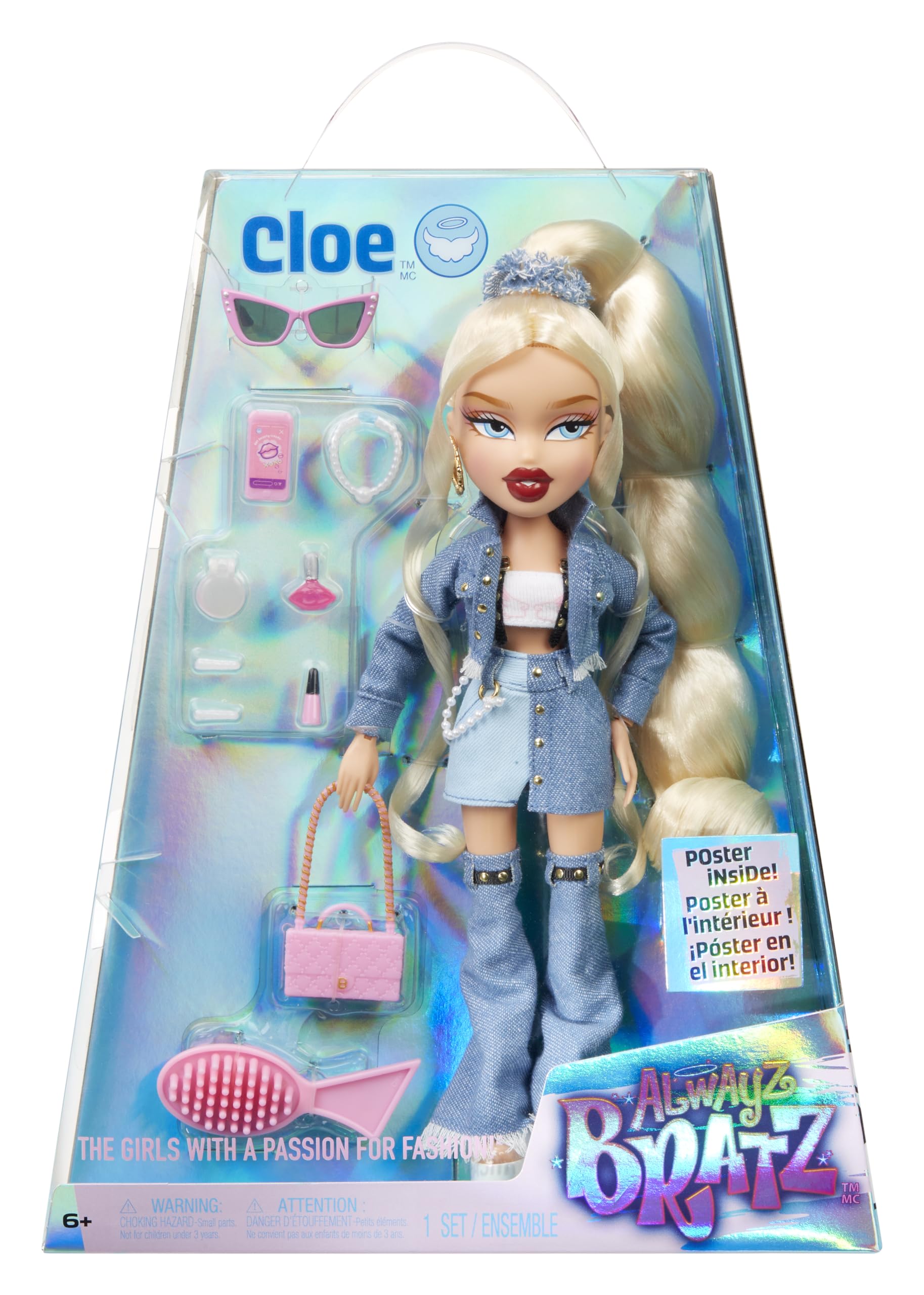 Muñeca De Moda Bratz Alwayz Cloe Con 10 Accesorios Y Póster - Venta Internacional.