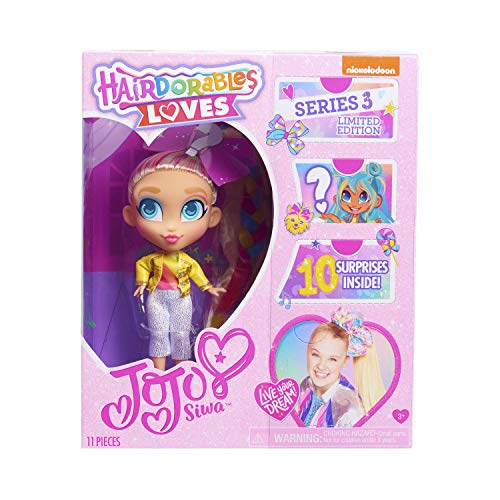 Foto 4 pulgar | Muñea Just Play Hairdorables Ama A Jojo Siwa Con 10 Sorpresas - Venta Internacional