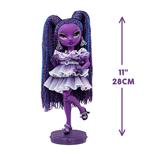 Foto 4 pulgar | Rainbow High Shadow Monique Verbena - Púrpura - Venta Internacional.