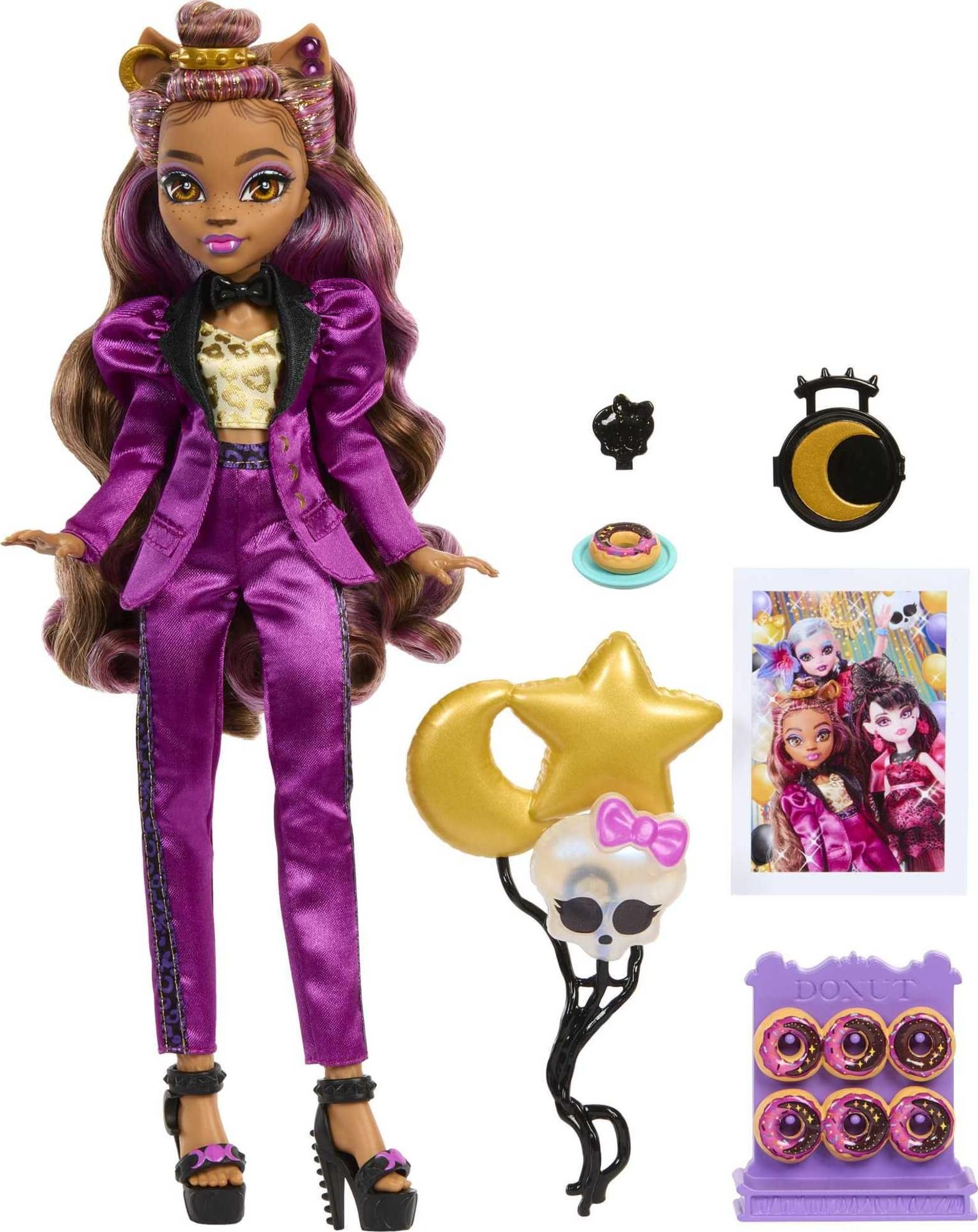 Muñeca De Moda Monster High Clawdeen Wolf Con Accesorios - Venta Internacional.