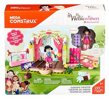Foto 2 | Set De Construcción Mega Construx Wellie Wishers Garden Theater - Venta Internacional.
