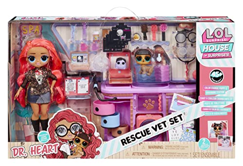 Foto 7 | Set Veterinario Lol Surprise Omg Rescue Con Más De 45 Sorpresas Incluidas - Venta Internacional.