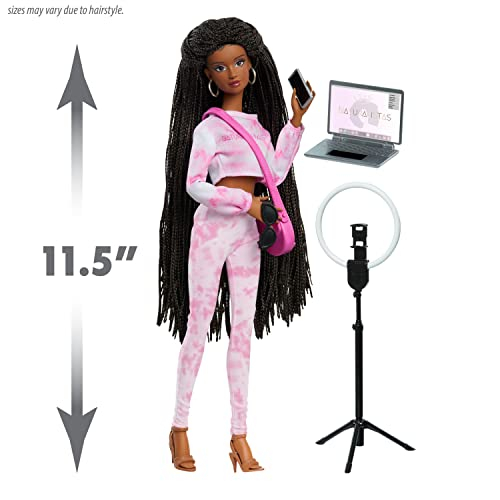 Foto 3 | Muñeca Moderna Just Play Naturalistas Grace De 29 Cm Con Acceso. - Venta Internacional.