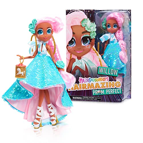 Muñeca Moderna Just Play Hairdorables Willow Prom Perfect - Venta Internacional.