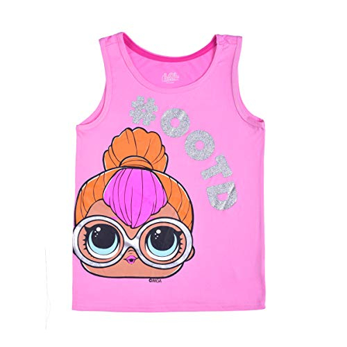 Foto 3 pulgar | Pack De 3 Camisetas Sin Mangas Lol Surprise Negro/rosa, Talla 6 Para Niñas - Venta Internacional.