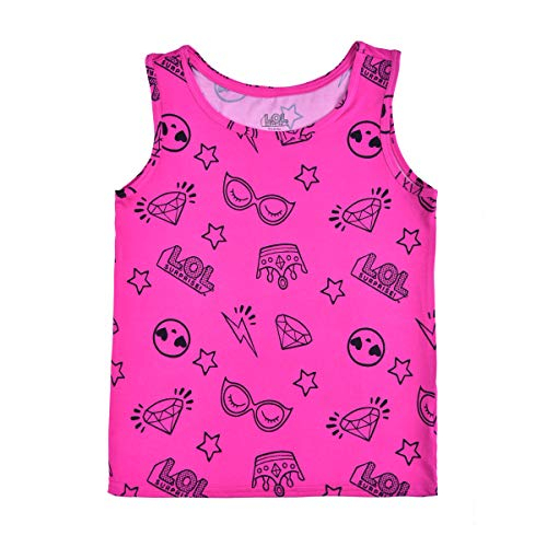 Foto 7 pulgar | Pack De 3 Camisetas Sin Mangas Lol Surprise Negro/rosa, Talla 6 Para Niñas - Venta Internacional.