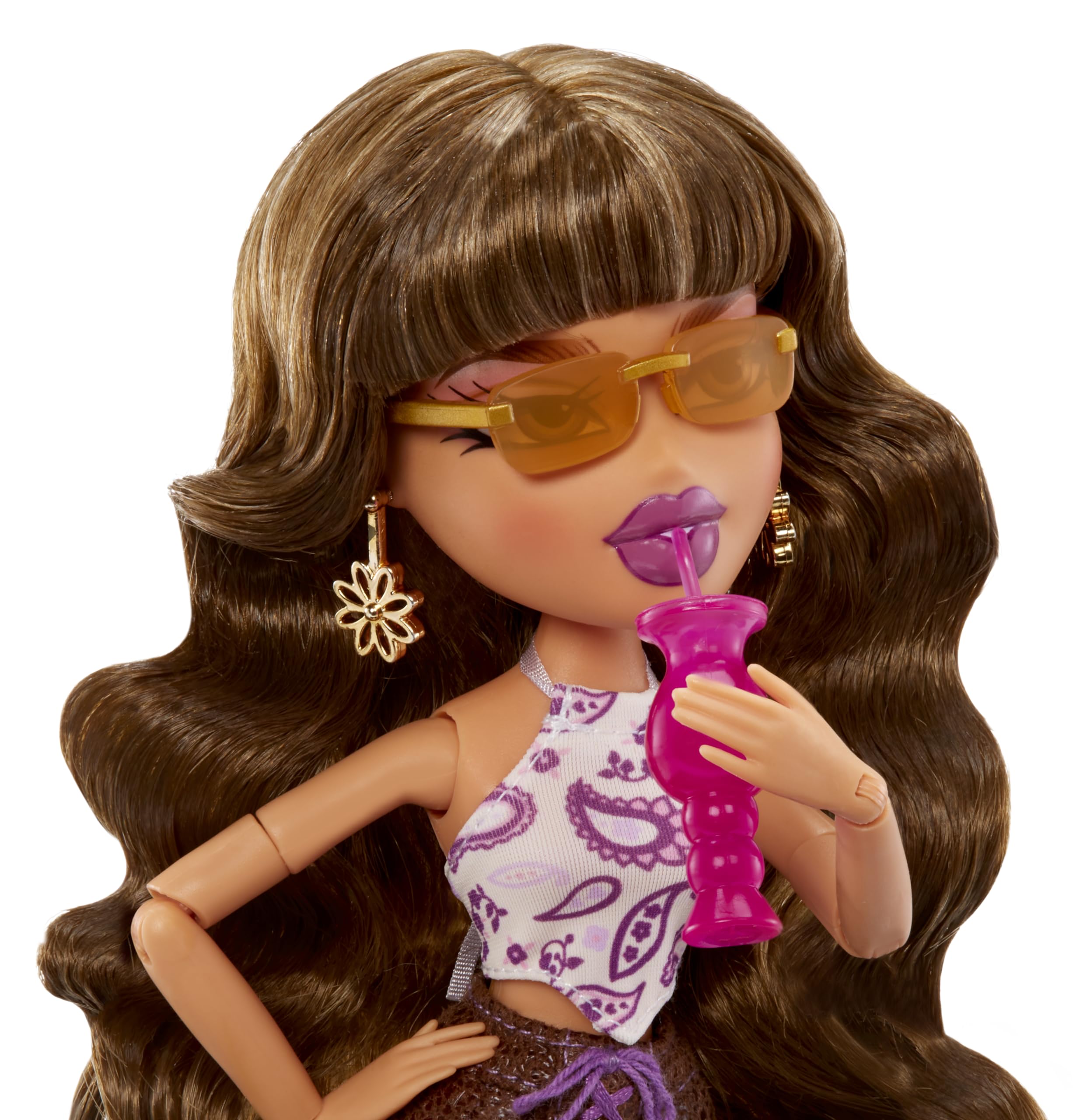 Foto 6 pulgar | Muñeca De Moda Bratz Alwayz Yasmin Con 10 Accesorios Y Póster - Venta Internacional.