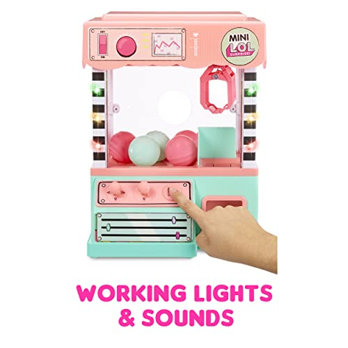 Foto 4 pulgar | Set De Juego Lol Surprise Minis Claw Machine Con 5 Sorpresas Con Luces Y Exclusiva Minifamilia Lol,  - Venta Internac