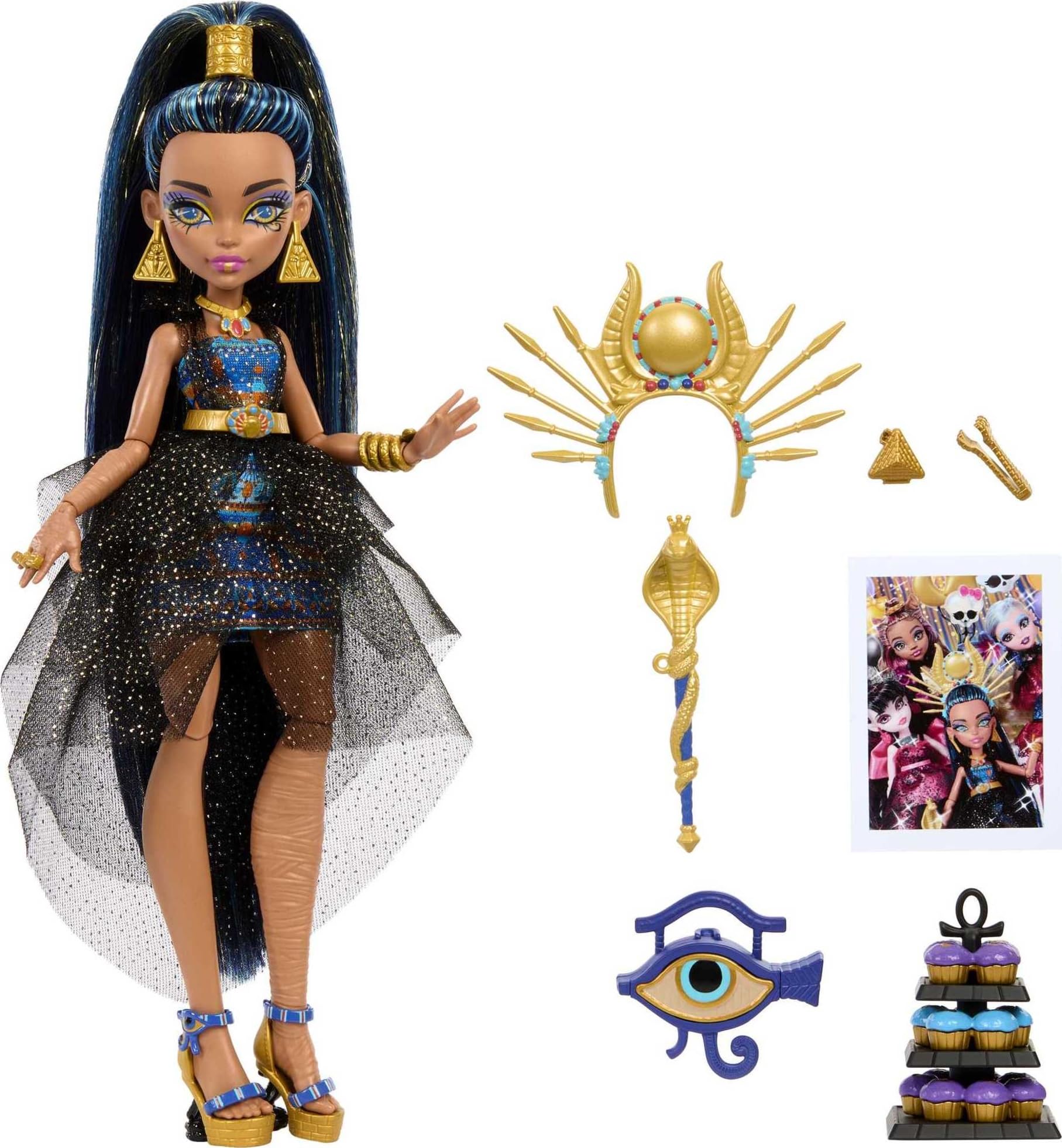 Muñeca Monster High Monster Ball Cleo De Nile Con Accesorios - Venta Internacional.