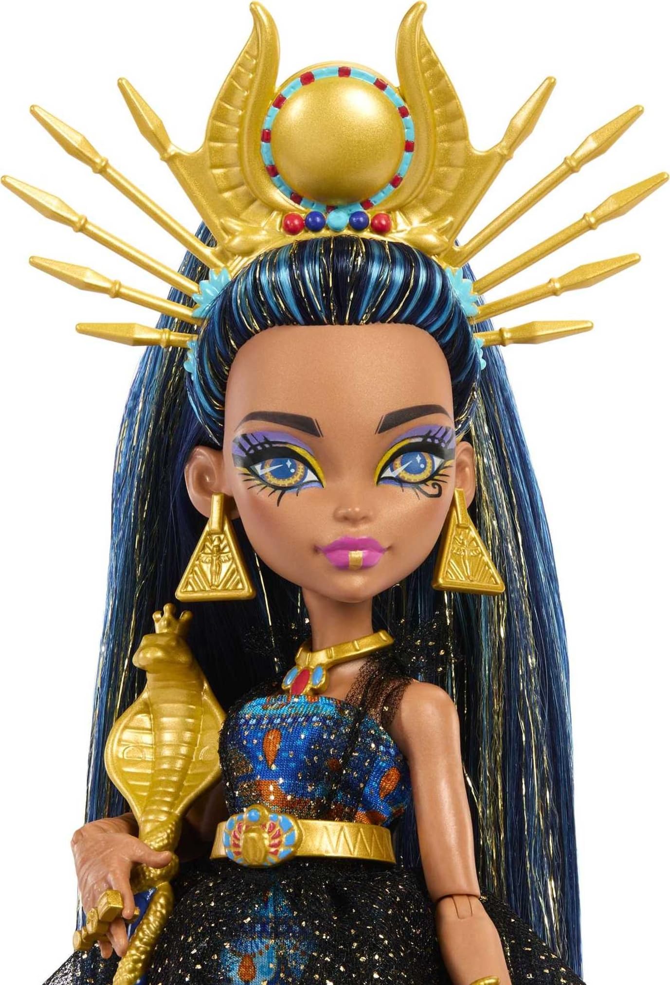Foto 3 pulgar | Muñeca Monster High Monster Ball Cleo De Nile Con Accesorios - Venta Internacional.
