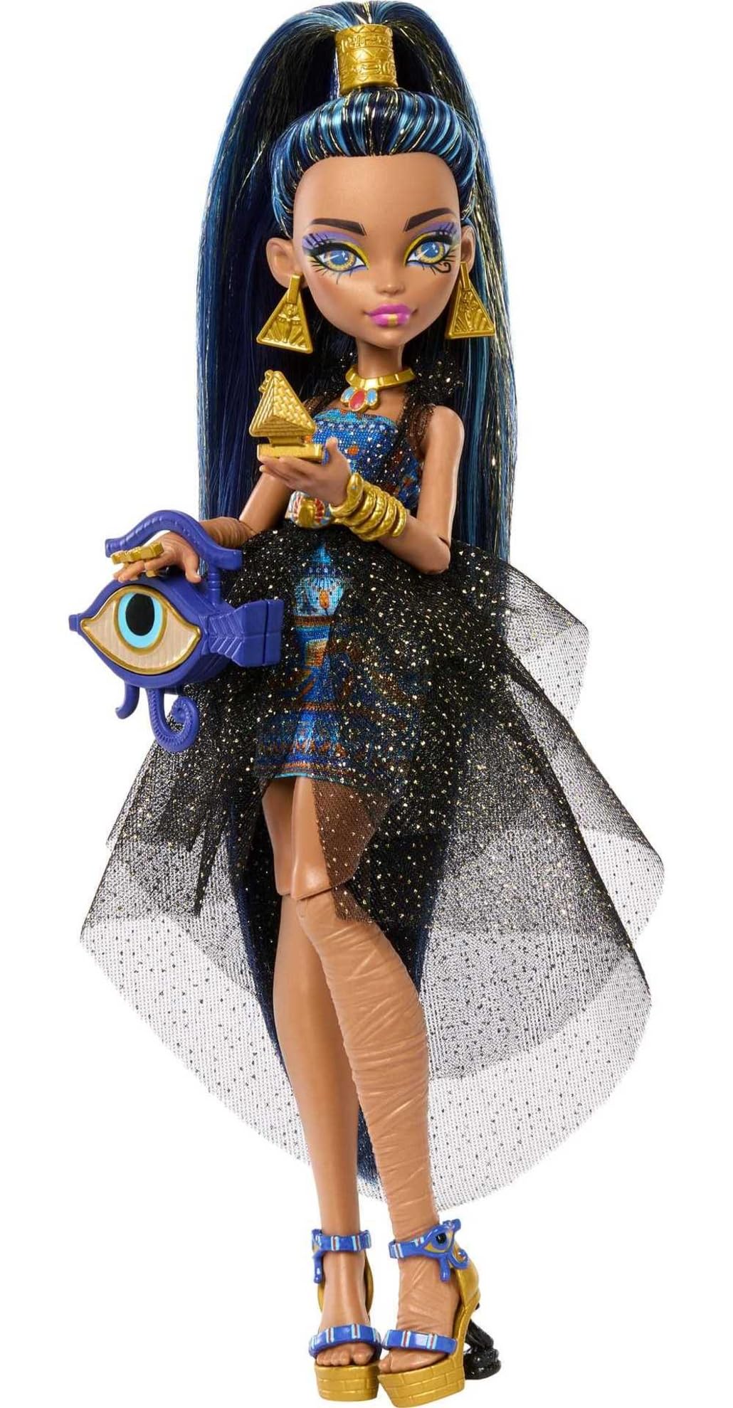 Foto 6 pulgar | Muñeca Monster High Monster Ball Cleo De Nile Con Accesorios - Venta Internacional.