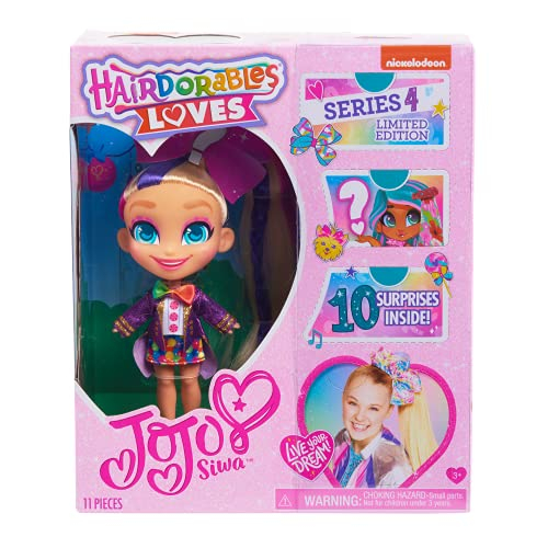 Foto 7 pulgar | Muñeca Coleccionable Jojo Siwa Hairdorables Loves Jojo De Ed - Venta Internacional.