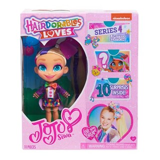 Foto 6 | Muñeca Coleccionable Jojo Siwa Hairdorables Loves Jojo De Ed - Venta Internacional.