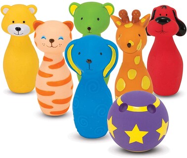 Foto 1 | Set De Juego Melissa & Doug K's Kids Bowling Friends Con 6 Bolos - Venta Internacional.