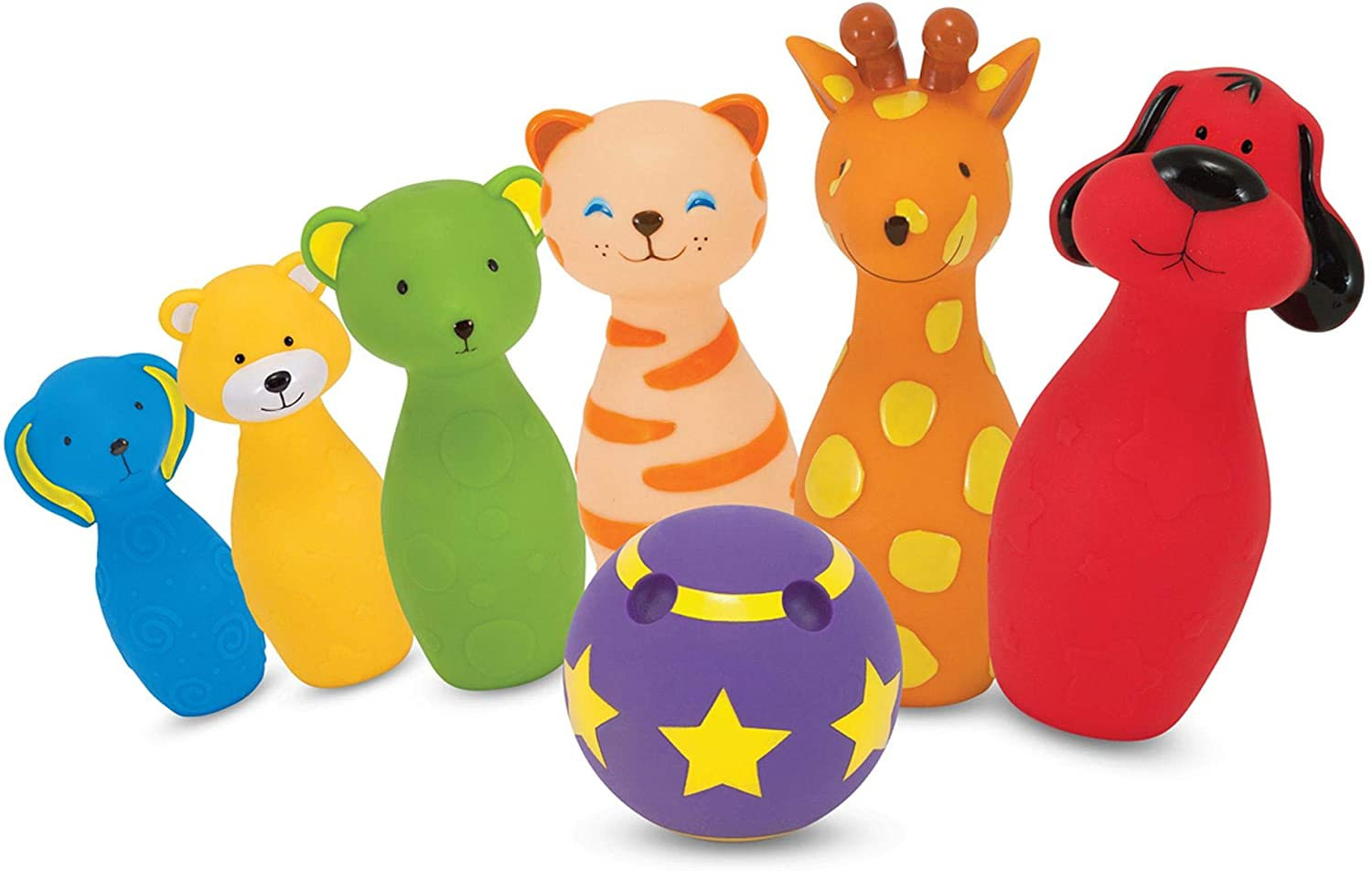 Foto 8 pulgar | Set De Juego Melissa & Doug K's Kids Bowling Friends Con 6 Bolos - Venta Internacional.