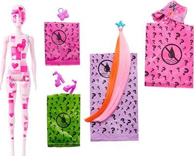 Foto 3 | Muñeca Barbie Color Reveal Con 6 Sorpresas De Unboxing, Totall - Venta Internacional.
