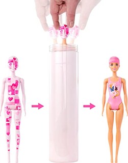 Foto 5 | Muñeca Barbie Color Reveal Con 6 Sorpresas De Unboxing, Totall - Venta Internacional.