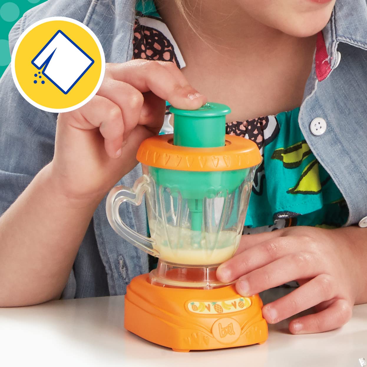 Foto 5 pulgar | Muñeca Baby Alive Magical Mixer Tropical Treat Para Cabello Castaño - Venta Internacional.