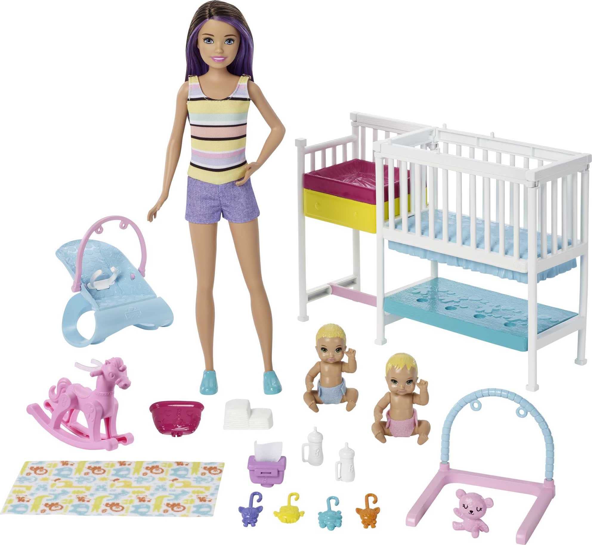 Foto 2 pulgar | Playset Barbie Skipper Babysitters Inc. Nap 'n Nurture Nursery - Venta Internacional.