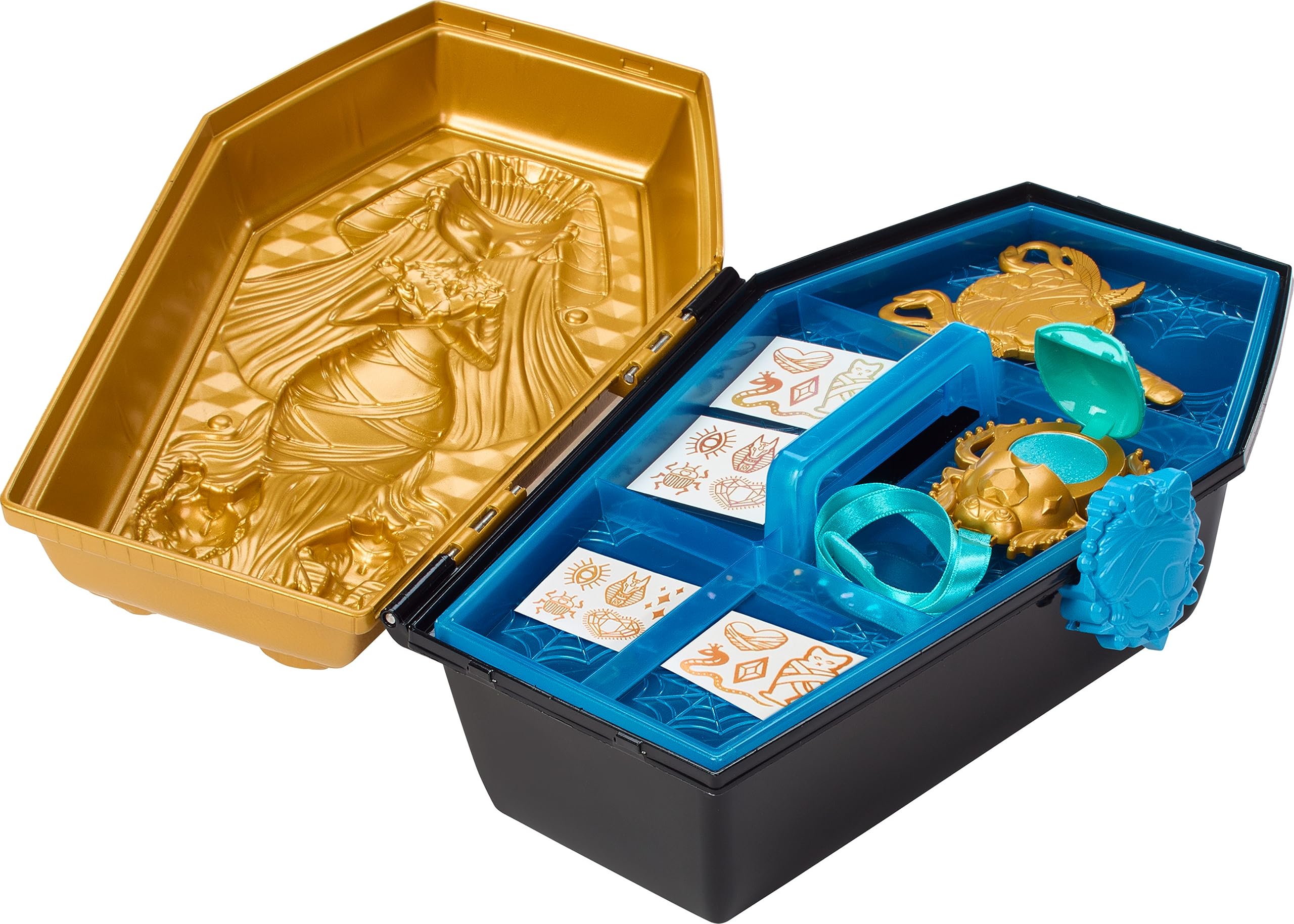 Foto 4 | Muñeca Y Accesorios Monster High Cleo De Nile Con Kit De Belleza - Venta Internacional.