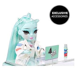 Foto 4 | Rainbow High Zooey Electra - Verde Claro - Venta Internacional.