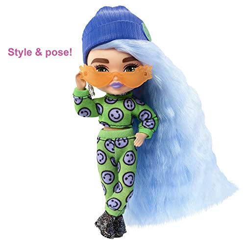 Foto 4 pulgar | Muñeca Barbie Extra Minis #3 con Emoji Impreso  - Venta Internacional