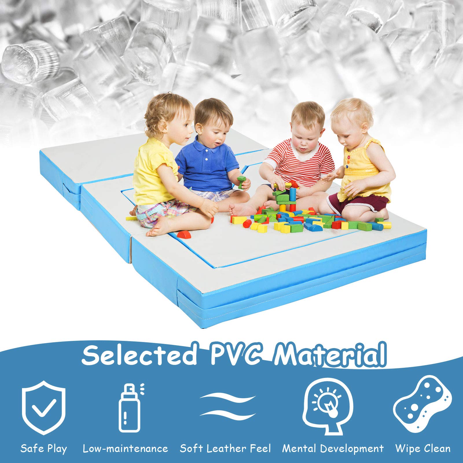 Foto 3 pulgar | Set De Juego Costzon 4 en 1 con Cama Para Niños Pequeños - Venta Internacional