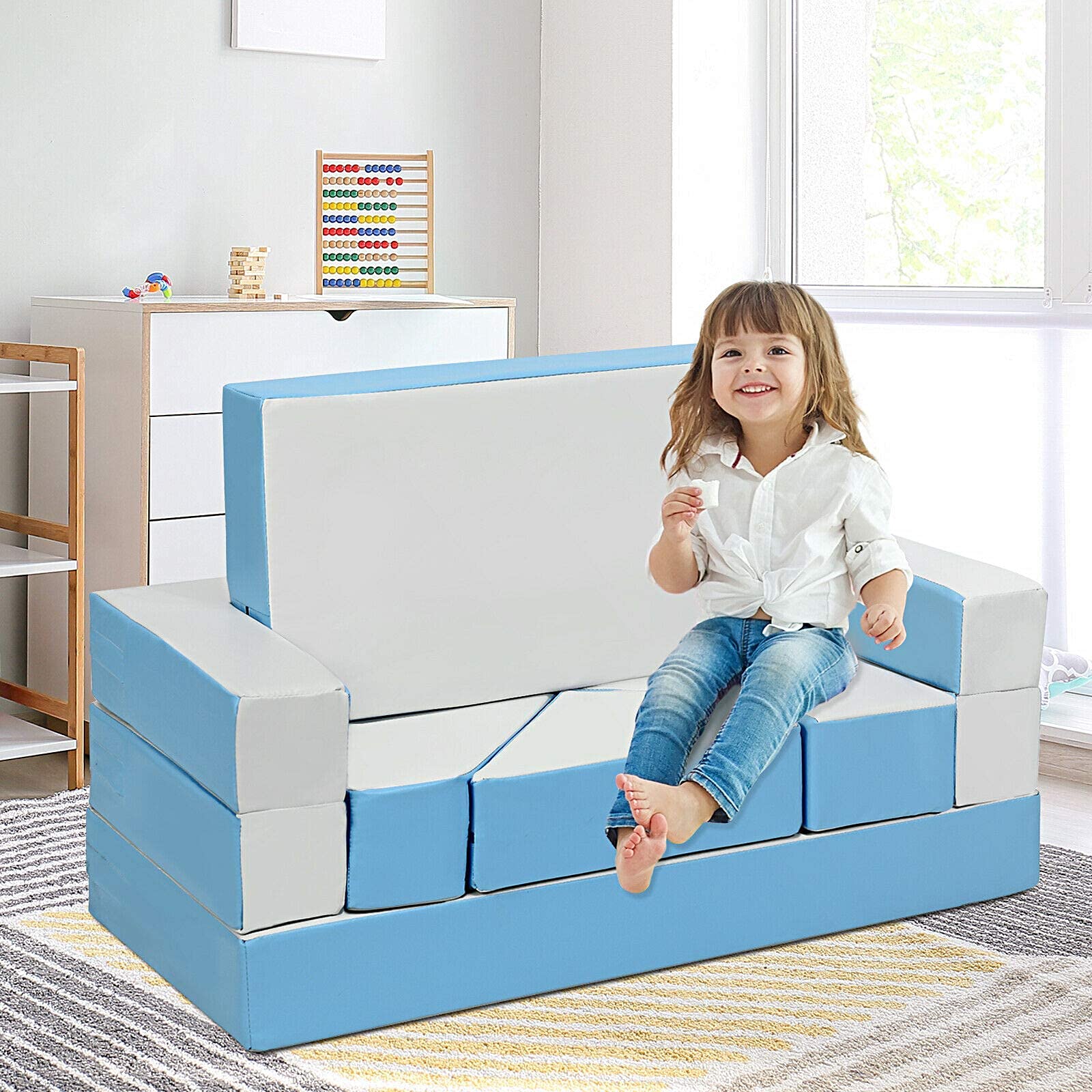 Foto 7 pulgar | Set De Juego Costzon 4 en 1 con Cama Para Niños Pequeños - Venta Internacional