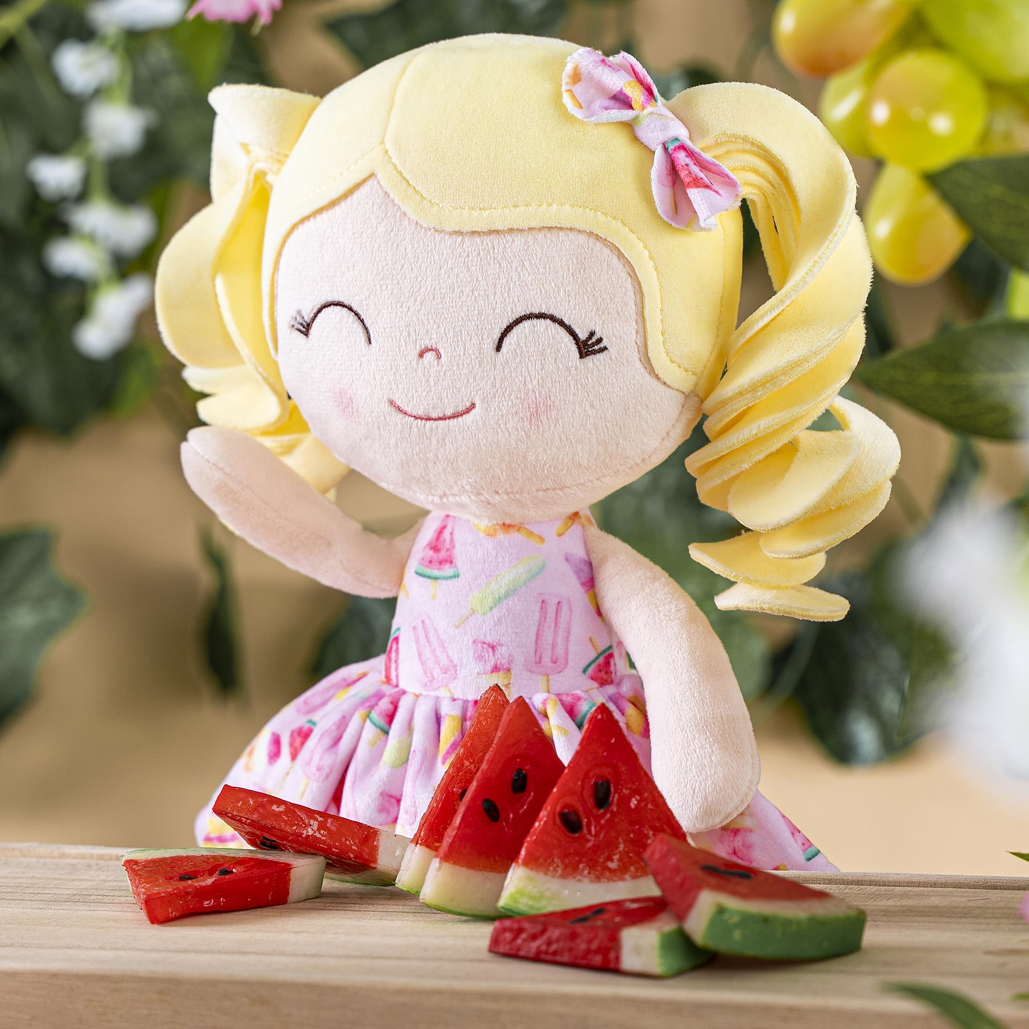 Foto 6 | Muñeca Gloveleya  Rag Doll Suaves Y Rizadas De Primavera - Venta Internacional