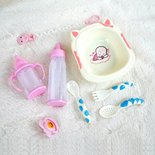 Foto 5 | Set de Alimentación Para Muñecas Myrebaby de 8 Piezas con Accesorios para Más de 3 Años - Venta Internacional