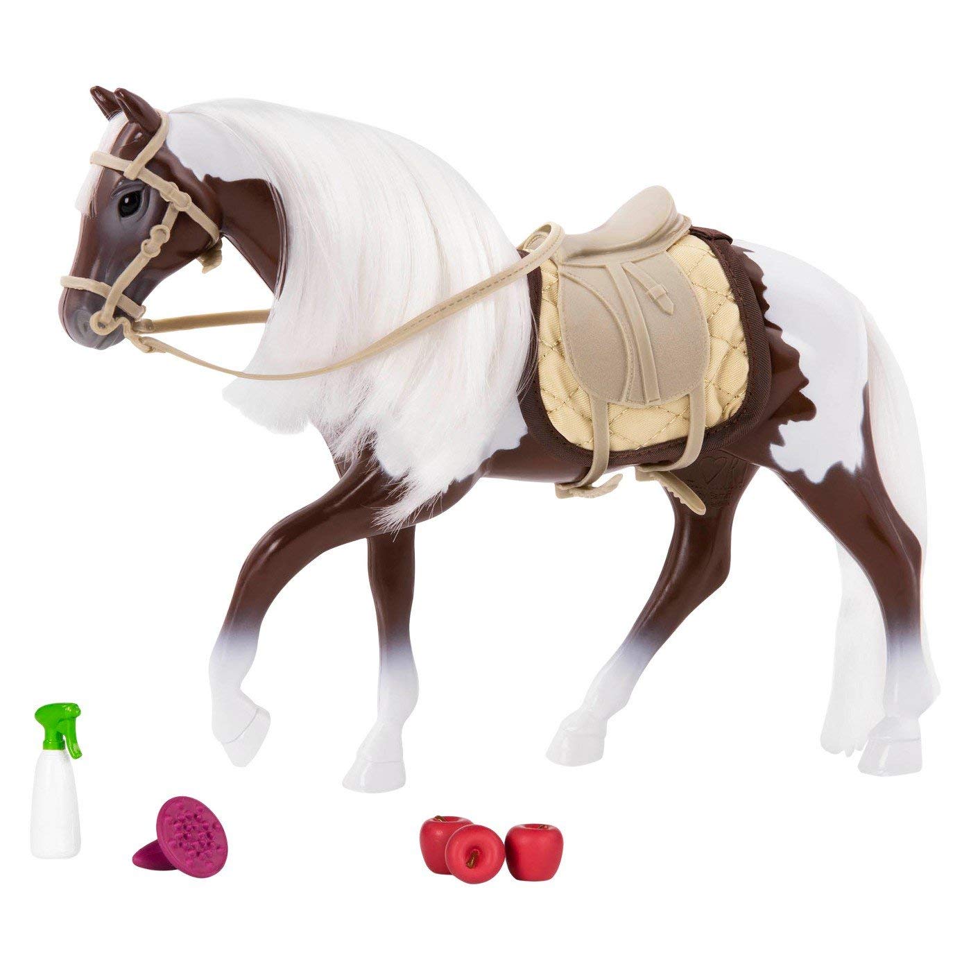 Caballo de Juguete Lori Pinto de Battat el Complemento Perfecto para tu Colección