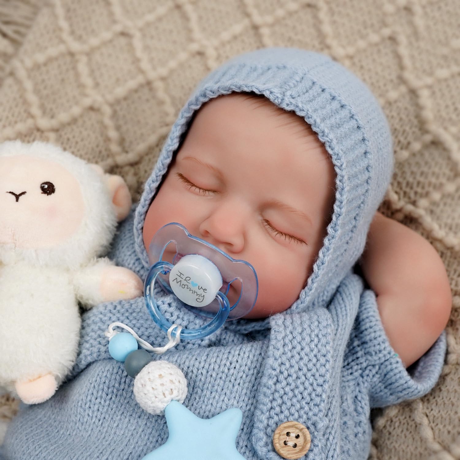 Foto 2 | Muñeca Reborn Baby Doll Blrags De 43 Cm Con Kit De Alimentación, Caja De Regalo Para Mayores De 3 Años - Venta I