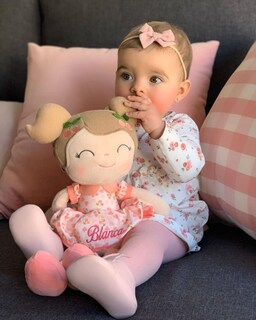 Foto 3 | Muñeca Gloveleya Cherry Girl, Rosa, 40 Cm, Regalo Personalizado Para Bebés - Venta Internacional.
