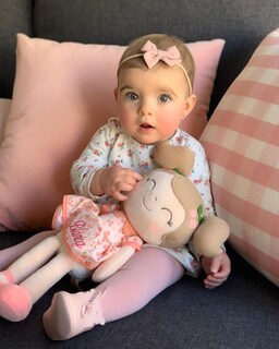 Foto 5 | Muñeca Gloveleya Cherry Girl, Rosa, 40 Cm, Regalo Personalizado Para Bebés - Venta Internacional.