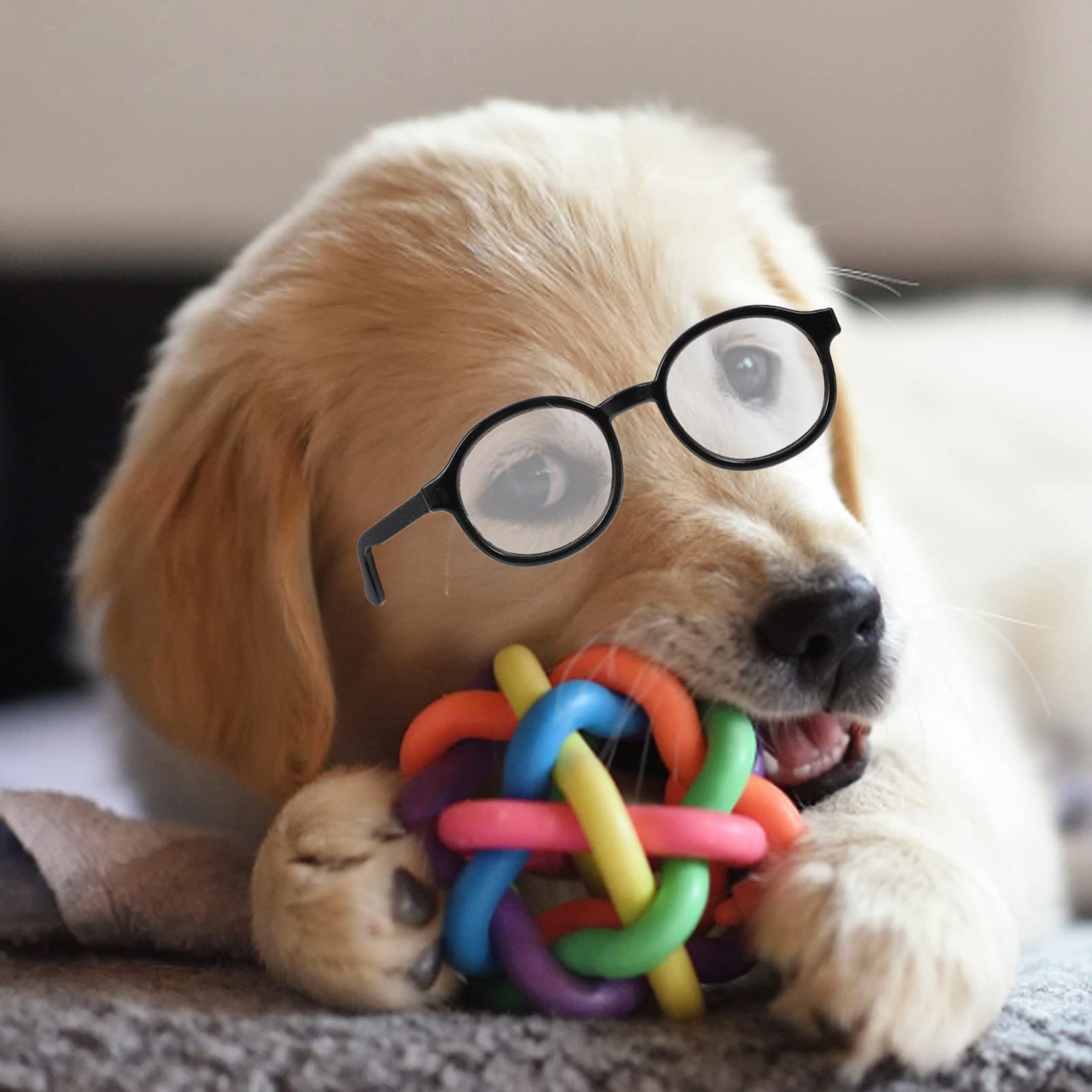 Foto 3 pulgar | Gafas para Muñeca Nuobesty Negros - Venta Internacional