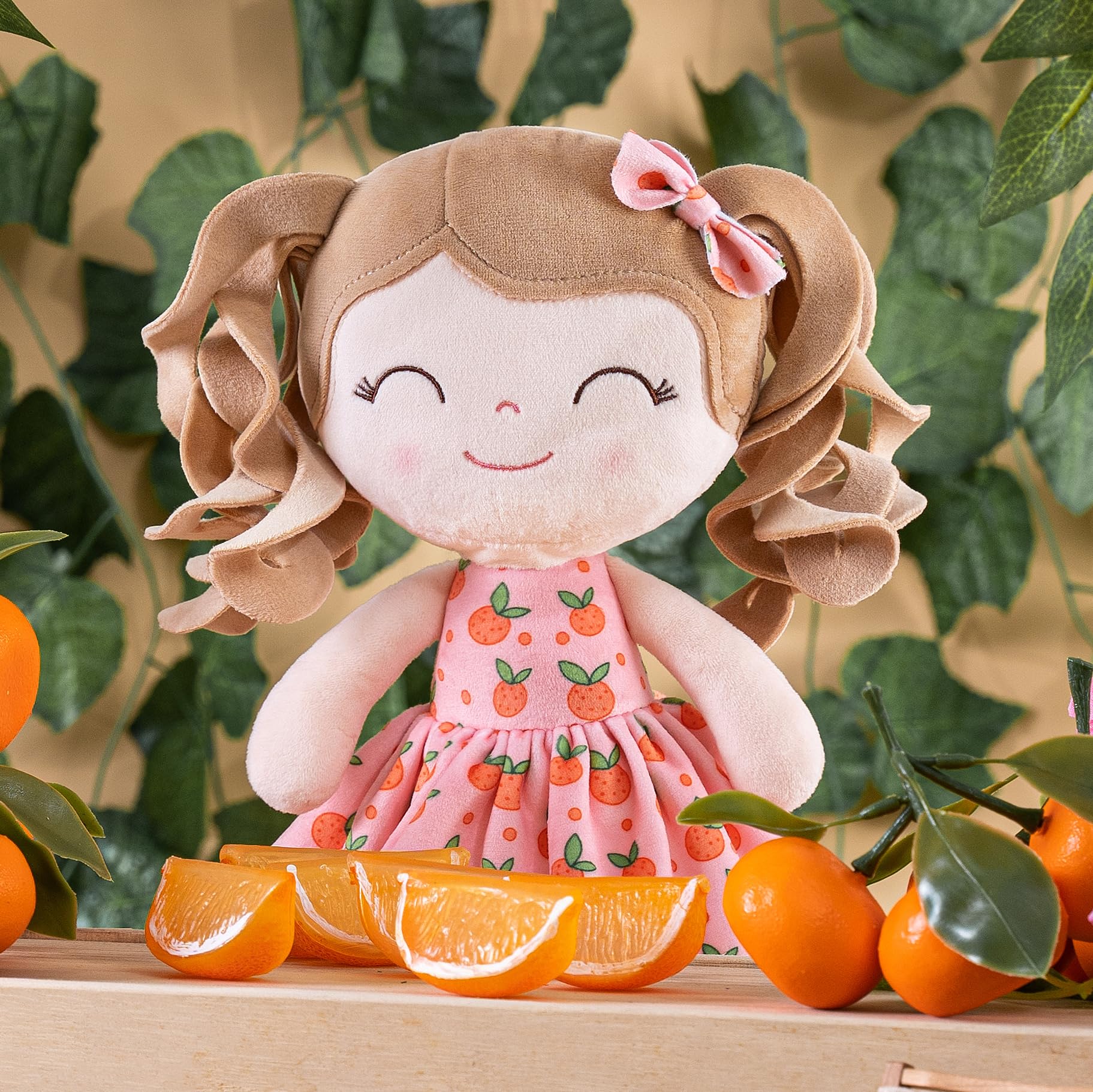 Foto 4 pulgar | Muñecas Rag Doll Gloveleya Anaranjada - Venta Internacional