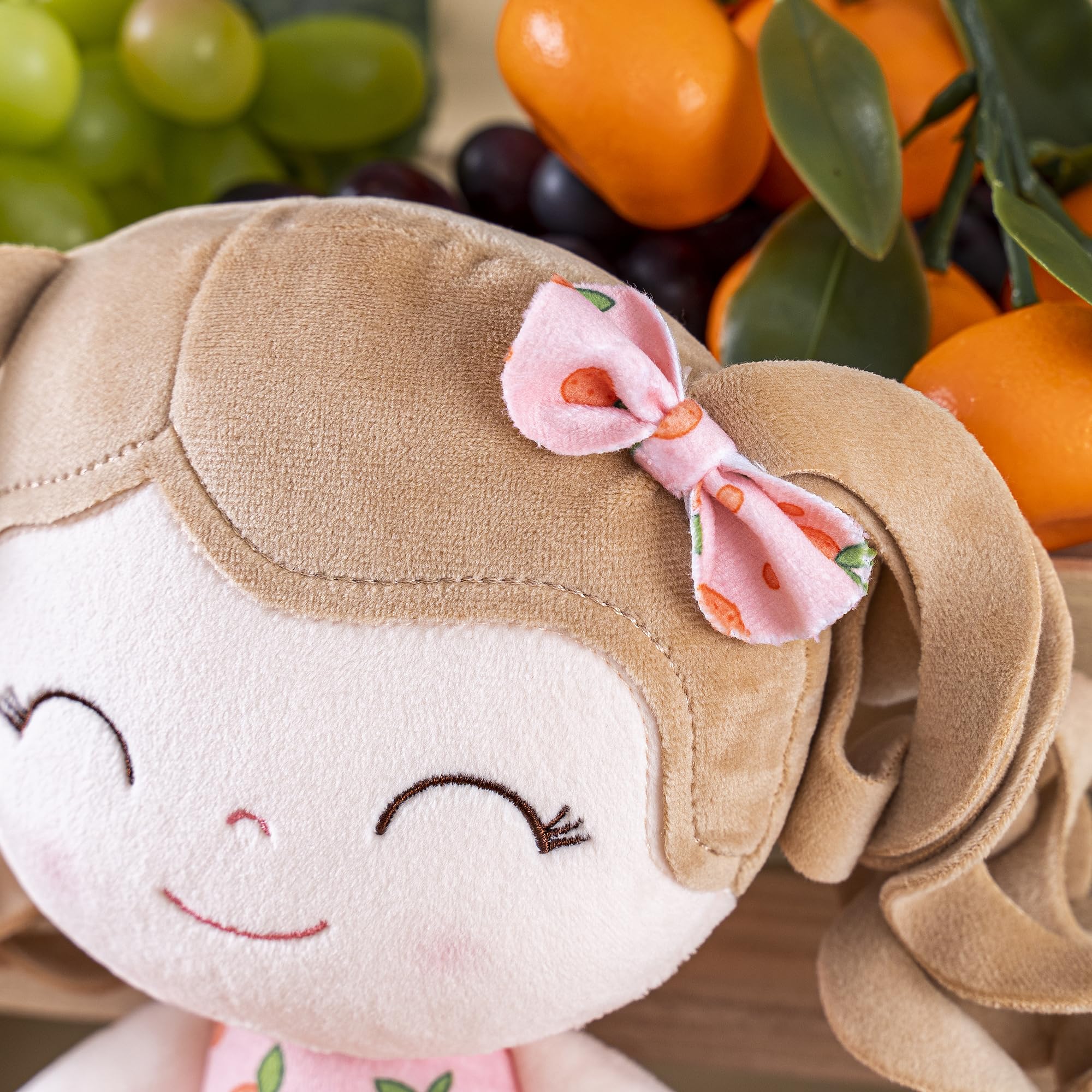 Foto 5 | Muñecas Rag Doll Gloveleya Anaranjada - Venta Internacional