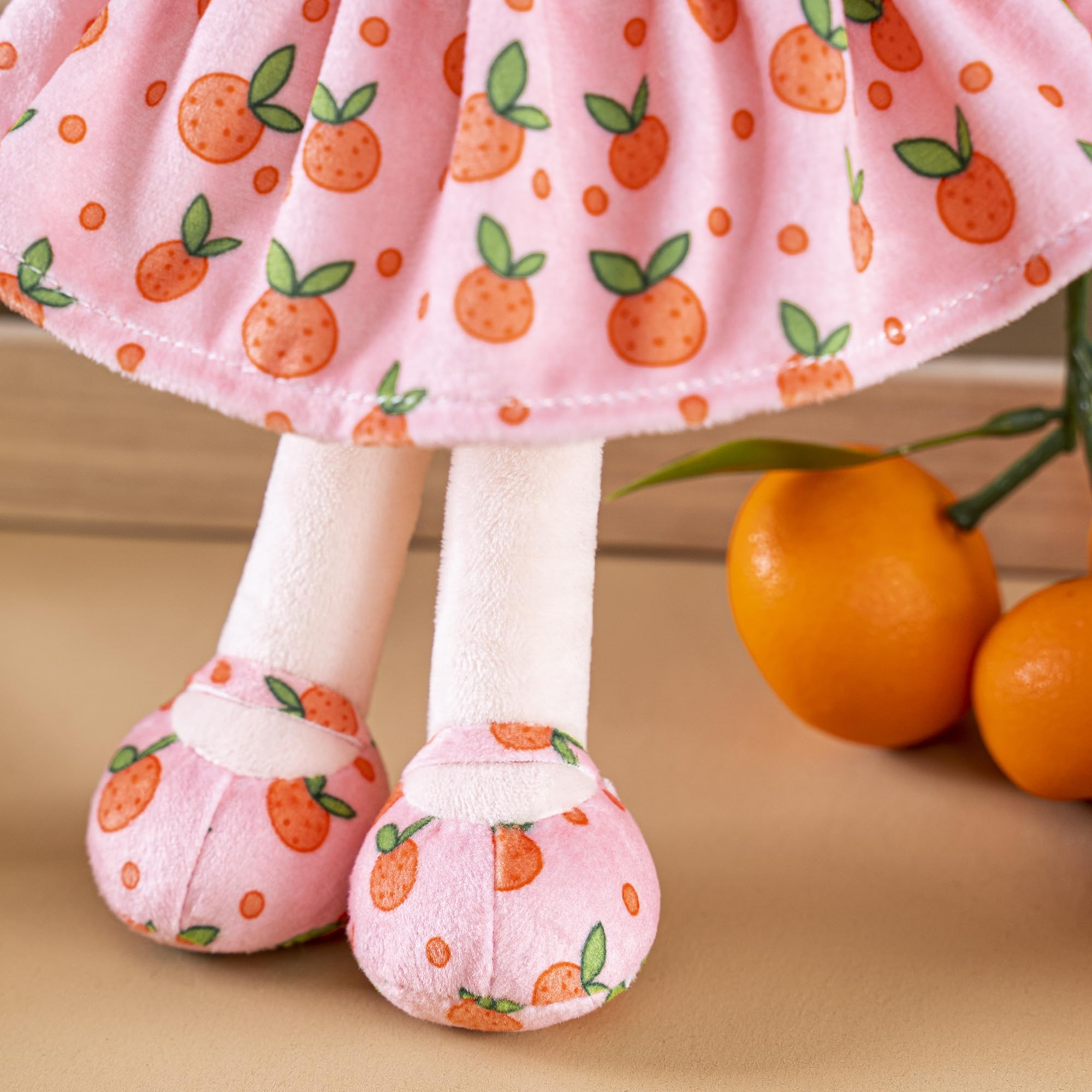 Foto 7 | Muñecas Rag Doll Gloveleya Anaranjada - Venta Internacional