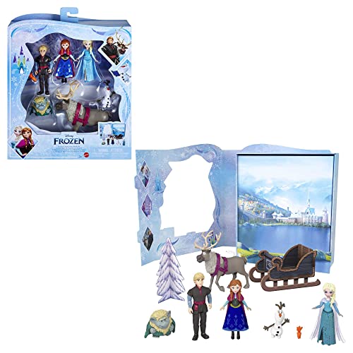 Disney Frozen Toys Paquete de Historias de Frozen con 6 Personajes - Venta Internacional.