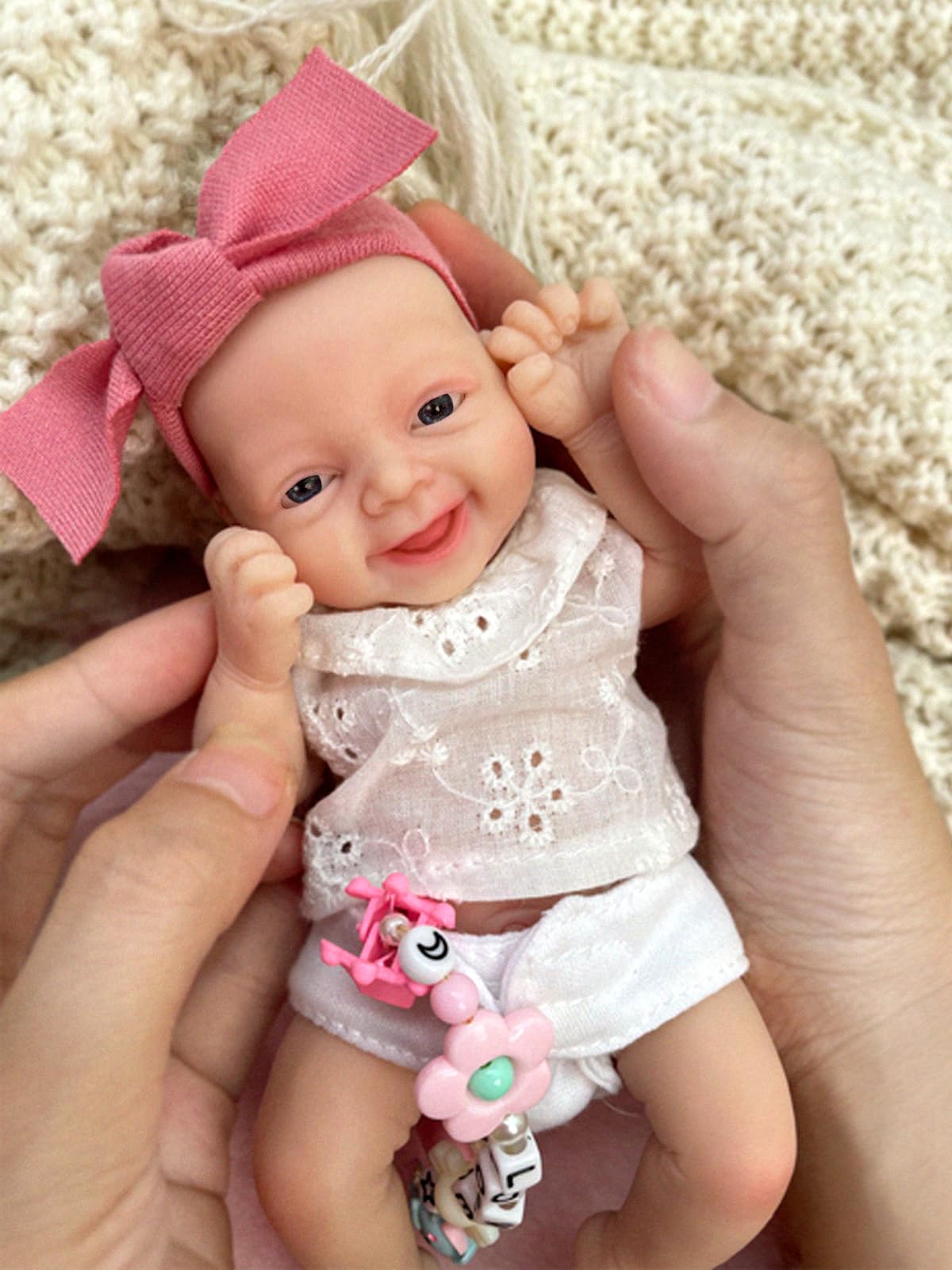 Foto 3 pulgar | Muñeca de Silicona Reborn Myrebaby De 7 Pulgadas con Accesorios - Venta Internacional